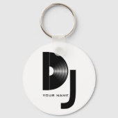 Vinyl DJ Sleutelhanger (Voorkant)