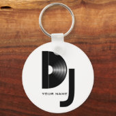 Vinyl DJ Sleutelhanger (Voorkant)