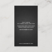 Vinyl DJ Visitekaartje (Achterkant)