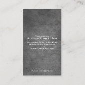 Vinyl DJ Visitekaartje (Achterkant)