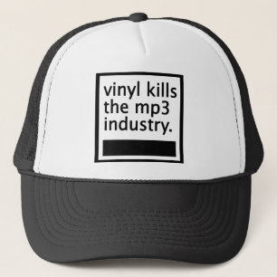 vinyl doodt de mp3 - industrie -  trucker pet