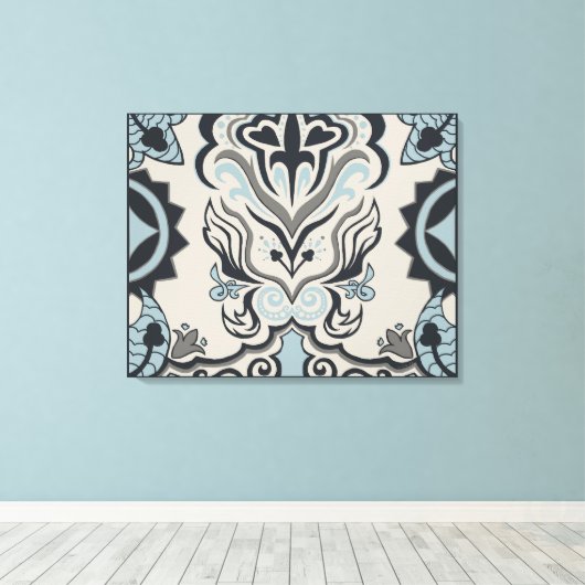 Vinyl Fotobehang - Angelic Renaissance Canvas Afdruk (Insitu (Houten vloer))