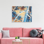 Vinyl Fotobehang Driftwood Canvas Afdruk (Insitu (Woonkamer))