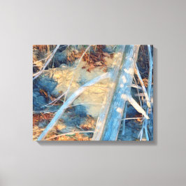 Vinyl Fotobehang Driftwood Canvas Afdruk