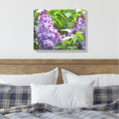 Vinyl Fotobehang Lilacs Canvas Afdruk (Insitu (Slaapkamer))