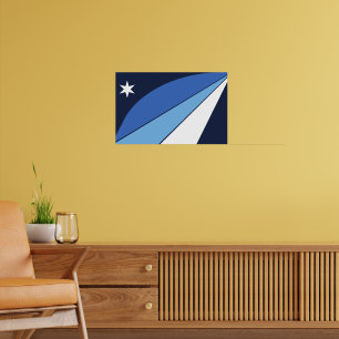 Vinyl Fotobehang met Vlag van Columbia, South Caro Poster