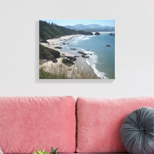 Vinyl Fotobehang Oregon Coast Canvas Afdruk (Insitu (Woonkamer))