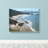 Vinyl Fotobehang Oregon Coast Canvas Afdruk (Insitu (Houten vloer))
