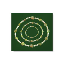 Vinyl Fotobehang - Parels en stenen