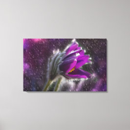 Vinyl Fotobehang - Spring douches Canvas Afdruk