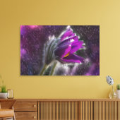 Vinyl Fotobehang - Spring douches Canvas Afdruk (Insitu (Woonkamer))