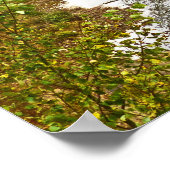 Vinyl Fotobehang/TAHQUAMENON RIVER/GOUD EN GROEN Poster (Hoek)