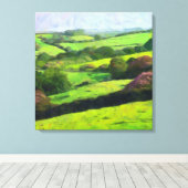 Vinyl Fotobehang van Kent - De tuin van Engeland Canvas Afdruk (Insitu (Houten vloer))