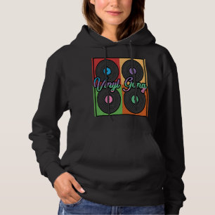 Vinyl Gang Vinylplaat Analoge LP Muziekspeler Hoodie