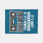 Vinyl Grappig Het Is Niet Hamsteren Als Het Vinyl Fleece Deken (Voorkant (Horizontaal))