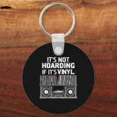 Vinyl Grappig Het Is Niet Hamsteren Als Het Vinyl Sleutelhanger (Voorkant)
