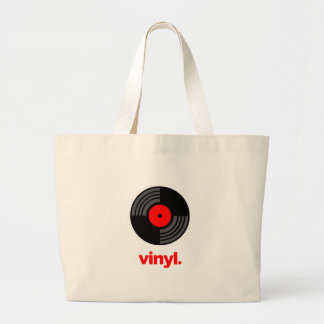 Vinyl Grote Tote Bag