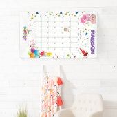 Vinyl Happy Birthday Calendar December 2022 Spandoek (Insitu)