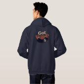 Vinyl Hoodie (Achterkant volledig)
