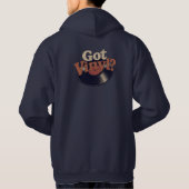 Vinyl Hoodie (Achterkant)