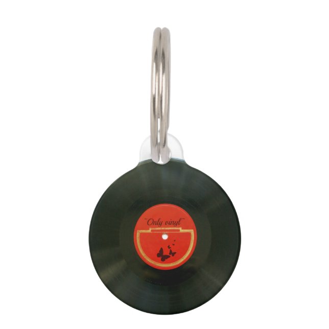 Vinyl Huisdierpenning (Voorkant)