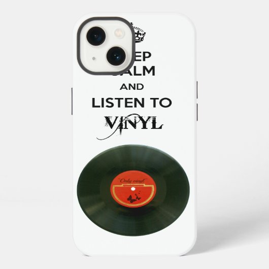 Vinyl iPhone Hoesje (Achterkant)