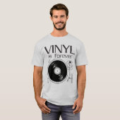 Vinyl is Forever T-shirt (Voorkant volledig)