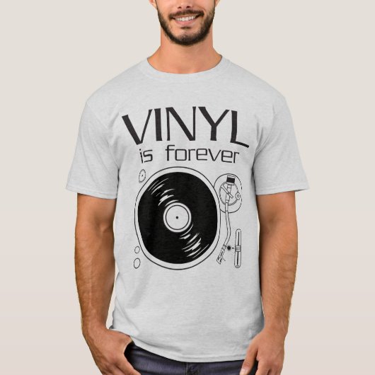 Vinyl is Forever T-shirt (Voorkant)