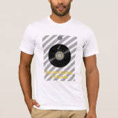 Vinyl is niet rommelig, het is cultuur - platenlie t-shirt (Voorkant)