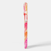 "Vinyl Jazz" abstract - oranje, fuchsia, roze Case-Mate iPhone Case (Achterkant / Links)