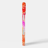 "Vinyl Jazz" abstract - oranje, fuchsia, roze Case-Mate iPhone Case (Achterkant / Rechts)