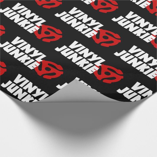 Vinyl Junkie Cadeaupapier (Hoek)