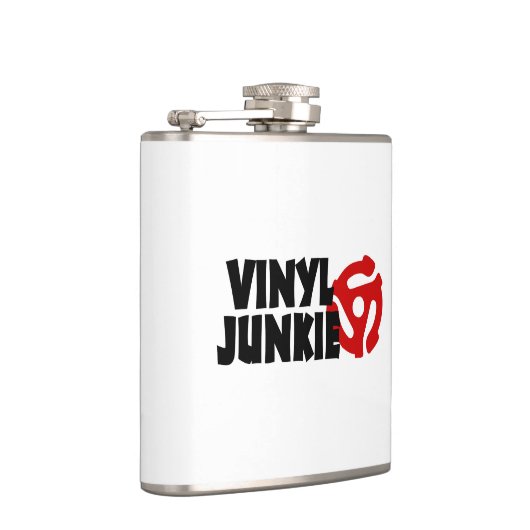 Vinyl Junkie Heupfles (Rechts)