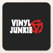 Vinyl Junkie Kartonnen Onderzetters (Voorkant)