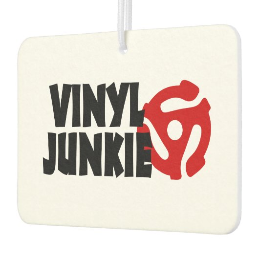 Vinyl Junkie Luchtverfrisser (Links)