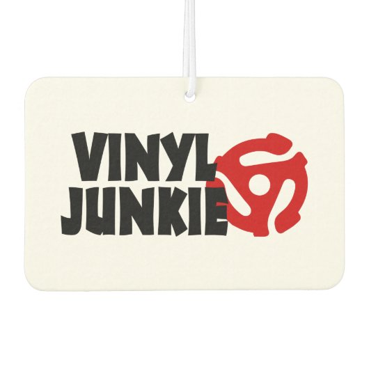 Vinyl Junkie Luchtverfrisser (Voorkant)