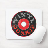 Vinyl Junkie Muismat (Met muis)