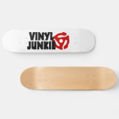Vinyl Junkie Persoonlijk Skateboard (Horizontaal)
