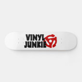 Vinyl Junkie Persoonlijk Skateboard (Horizontaal)
