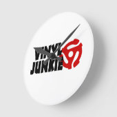 Vinyl Junkie Ronde Klok (Hoek)