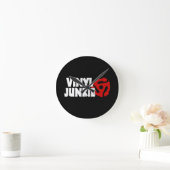 Vinyl Junkie Ronde Klok (Huis)