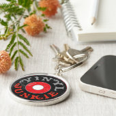 Vinyl Junkie Sleutelhanger (Zijkant)