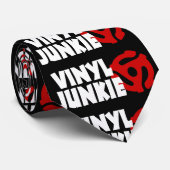 Vinyl Junkie Stropdas (Opgerold)