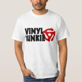 Vinyl Junkie T-shirt (Voorkant)