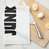 Vinyl Junkie Theedoek (Quarter Fold)