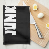 Vinyl Junkie Theedoek (Quarter Fold)