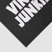 Vinyl Junkie Tissuepapier (Detail)