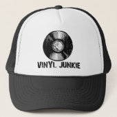 Vinyl Junkie Trucker Hat Trucker Pet (Voorkant)