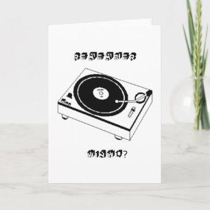 Vinyl Kaart