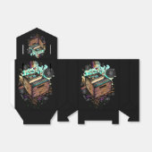 Vinyl Krat Muziek Bedankdoosjes (Uitgevouwen)